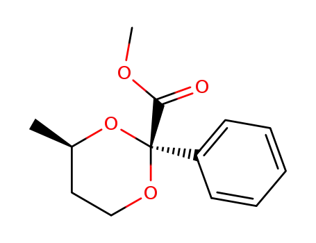 (2S,4R)-2-methoxycarbonyl-4-methyl-2-phenyl-1,3-dioxane