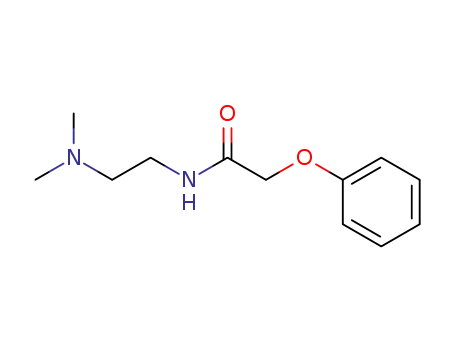 Molecular Structure of 70745-28-7 (N'-(2-phenoxyacetyl)-N,N-dimethylethylenediamine)
