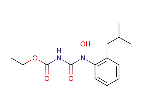 Ethoxycarbonyl-3, hydroxy-1 ((isobutyl-2) phenyl)-1 uree