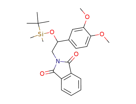 N-<2-(t-butyldimethylsilyloxy)-2-(3,4-dimethoxyphenyl)ethyl>phthalimide