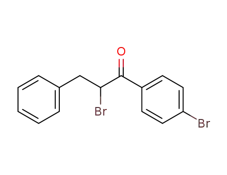 1-Propanone, 2-bromo-1-(4-bromophenyl)-3-phenyl-