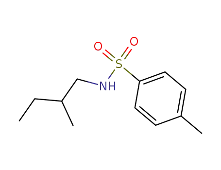 Molecular Structure of 109950-07-4 (N-(2-methylbutyl)-4-methylbenzenesulfonamide)