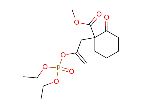 methyl 1-<2-<(diethoxyphosphoryl)oxy>-2-propenyl>-2-oxocyclohexanecarboxylate