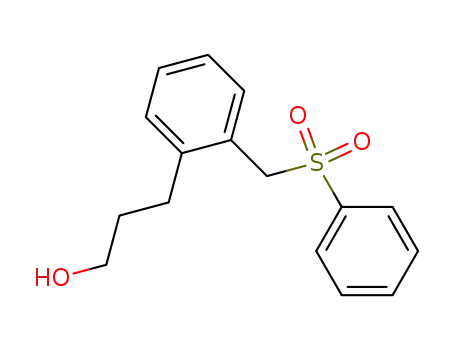 Benzenepropanol, 2-[(phenylsulfonyl)methyl]-