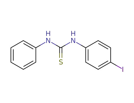 N-Phenyl-N'-(p-iodophenyl)thiourea