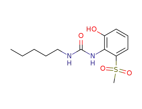 2-(N'-pentylureido)-3-(methylsulfonyl)phenol