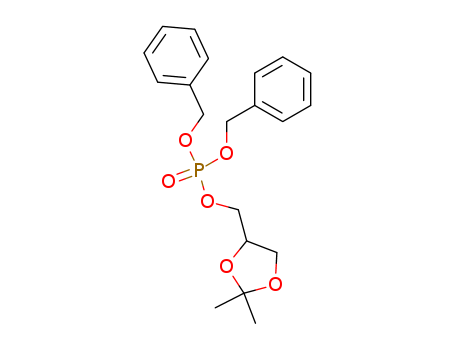 (+/-)dibenzyl (2,2-dimethyl-1,3-dioxolan-4-yl)methyl phosphate
