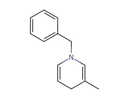 Molecular Structure of 154471-94-0 (Pyridine, 1,4-dihydro-3-methyl-1-(phenylmethyl)-)