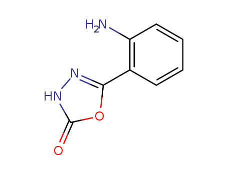5-(2-Aminophenyl)-2-hydroxy-1,3,4-oxadiazole(86601-73-2)