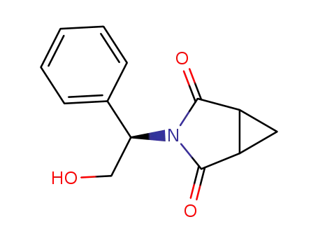 3-Azabicyclo[3.1.0]hexane-2,4-dione, 3-(2-hydroxy-1-phenylethyl)-, (R)-