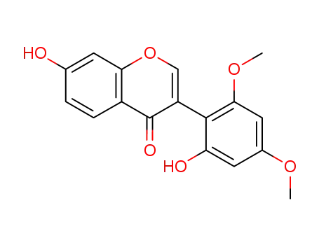 4H-1-Benzopyran-4-one, 7-hydroxy-3-(2-hydroxy-4,6-dimethoxyphenyl)-
