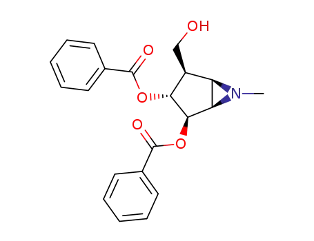 (1R)-2-endo,3-exo-dibenzoyloxy-4-endo-hydroxymethyl-N-methyl-6-azabicyclo<3.1.0>hexane