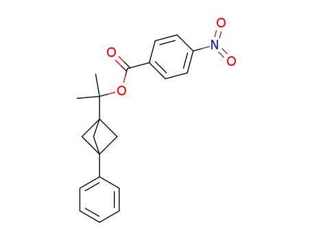 4-Nitro-benzoic acid 1-methyl-1-(3-phenyl-bicyclo[1.1.1]pent-1-yl)-ethyl ester