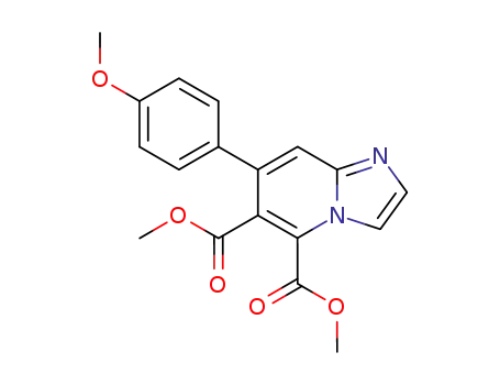 Dimethyl 7-(4-Methoxyphenyl)imidazo<1,2-a>pyridine-5,6-dicarboxylate