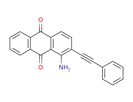 9,10-Anthracenedione, 1-amino-2-(phenylethynyl)-