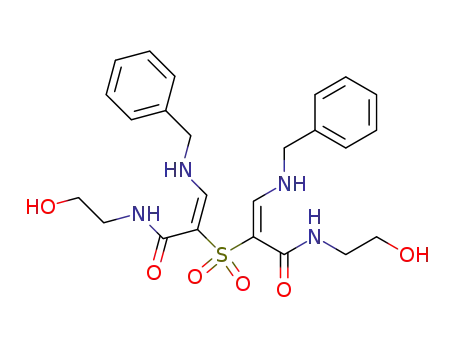 2,2'-sulfonylbis<3-(benzylamino)-(E,E)-N-(2-hydroxyethyl)propenamide>