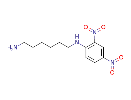 Molecular Structure of 40299-04-5 (N-(2,4-dinitrophenyl)hexane-1,6-diamine)