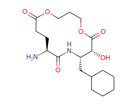 (7R,8S,11S)-11-Amino-8-cyclohexylmethyl-7-hydroxy-1,5-dioxa-9-aza-cyclotetradecane-6,10,14-trione
