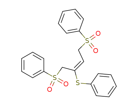 1,4-bis(phenylsulfonyl)-2-(phenylthio)-2-butene