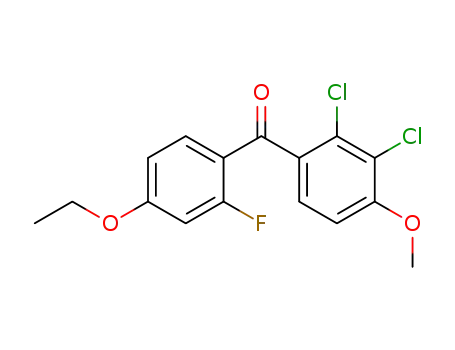 2,3-dichloro-4'-ethoxy-2'-fluoro-4-methoxybenzophenone