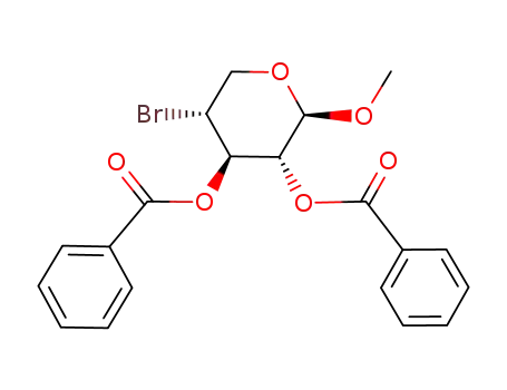 methyl 2,3-di-O-benzoyl-4-bromo-4-deoxy-D-xylopyranoside