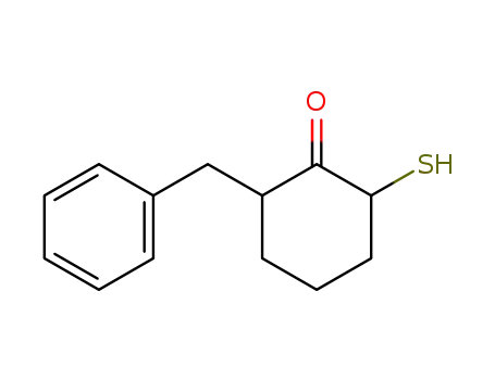 2-Benzyl-6-mercapto-cyclohexanone