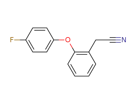 2-(4-fluorophenoxy)phenylacetonitrile