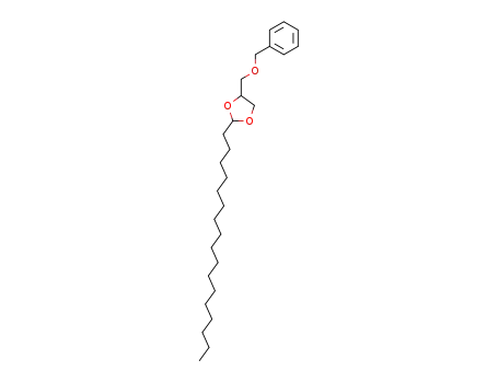 Molecular Structure of 102281-79-8 (2-Heptadecyl-4-benzyloxymethyl-1,3-dioxolane)