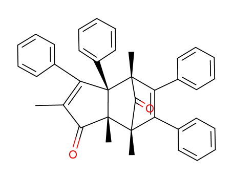 (3aR,4S,7R,7aR)-2,4,7,7a-Tetramethyl-3,3a,5,6-tetraphenyl-3a,4,7,7a-tetrahydro-4,7-methano-indene-1,8-dione