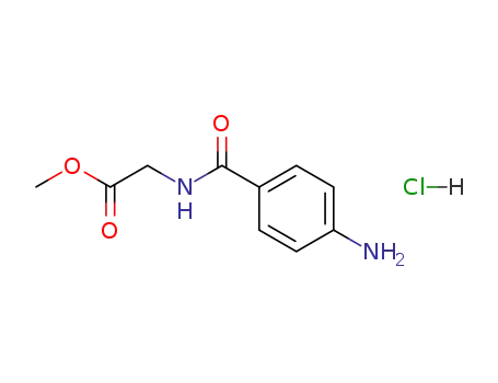 글리신, N-(4-aMinobenzoyl)-, 메틸 에스테르, 일염산염
