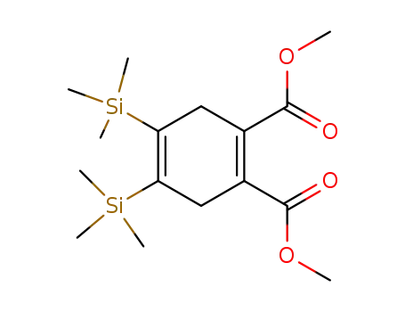 4,5-Bis-trimethylsilanyl-cyclohexa-1,4-diene-1,2-dicarboxylic acid dimethyl ester