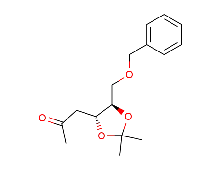 1-((4R,5R)-5-((benzyloxy)methyl)-2,2-dimethyl-1,3-dioxolan-4-yl)propane-2-one
