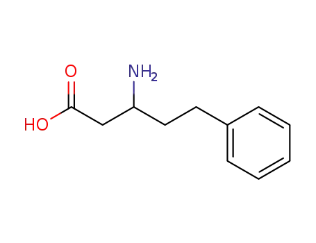 Molecular Structure of 91247-38-0 (3-AMINO-5-PHENYL-PENTANOIC ACID)