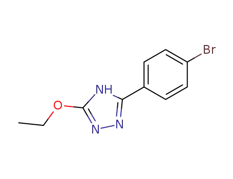 1H-1,2,4-Triazole, 3-(4-bromophenyl)-5-ethoxy-