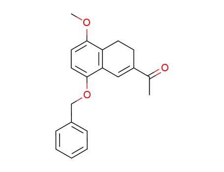 3-acetyl-5-benzyloxy-8-methoxy-1,2-dihydronaphthalene
