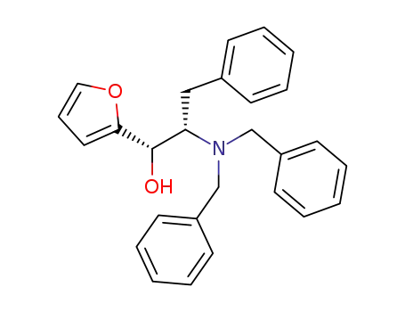 (1S,2S)-2-Dibenzylamino-1-furan-2-yl-3-phenyl-propan-1-ol