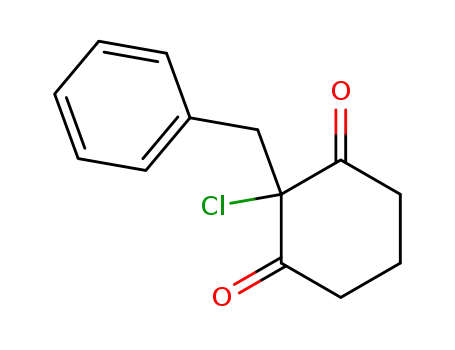 2-Benzyl-2-chlor-1,3-cyclohexandion