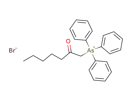 (2-Oxoheptyl)triphenylarsonium bromide