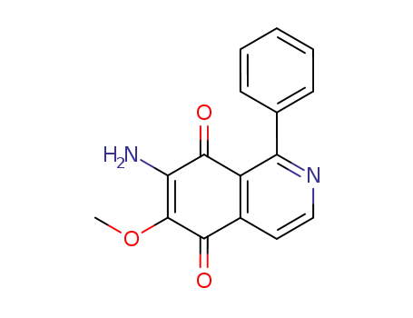 7-Amino-6-methoxy-1-phenyl-isoquinoline-5,8-dione