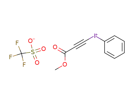 carbomethoxy(phenyl{[(trifluoromethyl)sulfonyl]oxy}iodo)acetylene