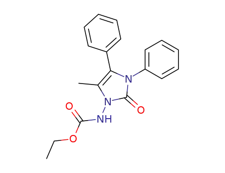 1-Ethoxycarbonylamino-5-methyl-2-oxo-3,4-diphenyl-2,3-dihydroimidazole