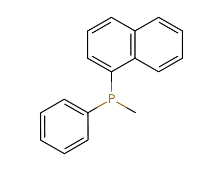 Molecular Structure of 38851-76-2 (Phosphine, methyl-1-naphthalenylphenyl-)