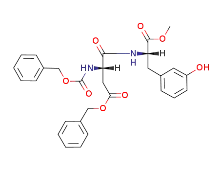 (S)-3-Benzyloxycarbonylamino-N-[(S)-2-(3-hydroxy-phenyl)-1-methoxycarbonyl-ethyl]-succinamic acid benzyl ester