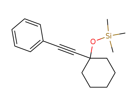 1-Trimethylsiloxy-1-(phenylethynyl)cyclohexane