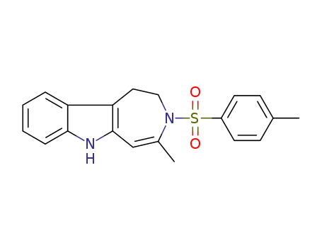 4-methyl-3-tosyl-1,2,3,6-tetrahydroazepino[4,5-b]indole