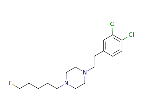 Piperazine, 1-[2-(3,4-dichlorophenyl)ethyl]-4-(5-fluoropentyl)-