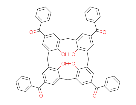 5,11,17,23-tetrabenzoyl-25,26,27,28-tetrahydroxycalix[4]arene