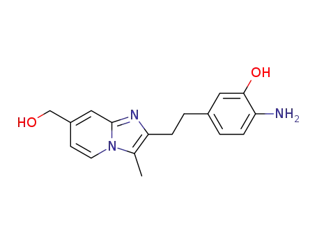 Imidazo[1,2-a]pyridine-7-methanol,
2-[2-(4-amino-3-hydroxyphenyl)ethyl]-3-methyl-