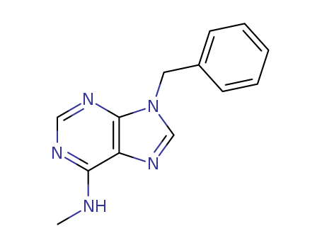 9H-Purin-6-amine, N-methyl-9-(phenylmethyl)-