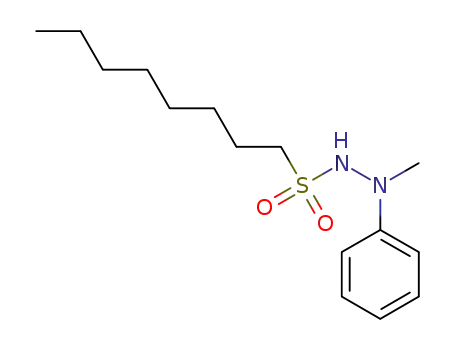 Molecular Structure of 1620205-88-0 (N'-methyl-N'-phenyloctane-1-sulfonohydrazide)